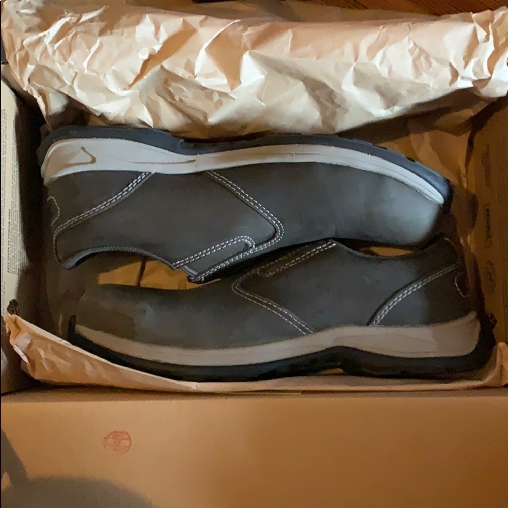 Steel toed shoes